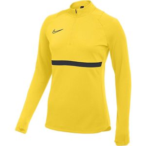 Nike Academy 21 Sporttrui - Maat XS  - Vrouwen - geel/zwart