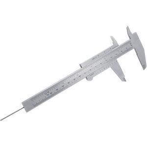 150MM Vernier Remklauw Plastic Micrometer Meetinstrument Voor Permanente Make-up Tattoo Wenkbrauwlijn Lip - Nauwkeurige Metingen