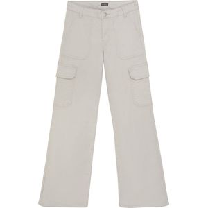 Indian Blue Jeans Zomer jeans broek meisjes - grijs - cargo - wide fit