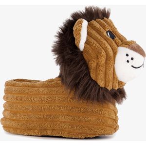 Thu!s kinder pantoffels leeuw - Bruin - Sloffen - Maat 30/31