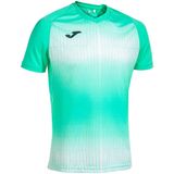 Joma - Tiger V - T-shirt - Blauw - 100% Interlockpolyester