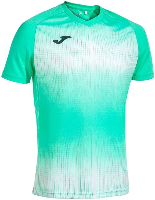 Joma - Tiger V - T-shirt - Blauw - 100% Interlockpolyester