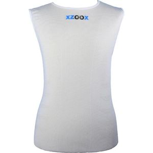 Xzoox Thermoshirt Mouwloos Wit Maat: S-M