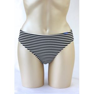 Cyell - Yvon Puerto - bikini slip - zwart wit - maat 36 / S