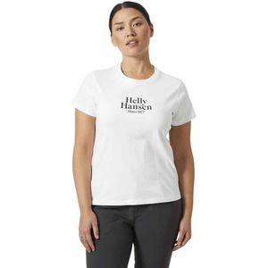 Helly Hansen Core Graphic 2.0 T-shirt Met Korte Mouwen Wit L Vrouw