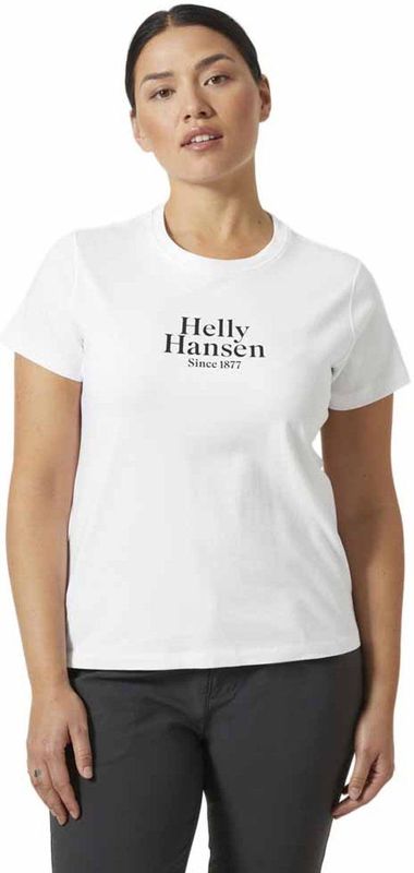 Helly Hansen Core Graphic 2.0 T-shirt Met Korte Mouwen Wit L Vrouw