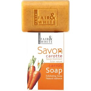 Fair & White - Carrot Soap - Gezichtsverzorging - 200 gram