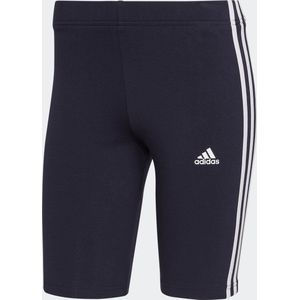 adidas Sportswear Essentials 3-Stripes Fietsshort - Dames - Blauw- M