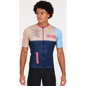 Protest - PRTSEFS - Fietsshirt - Night Skyblue - Korte Mouwen - Reflecterend Detail