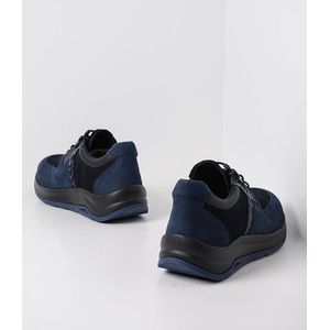 Wolky Sneakers Comrie blauw combi leer