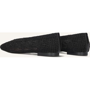 Bibi Lou - Ballerina's - Zwart - Leer