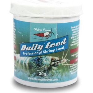 Shrimps Forever Daily Feed 30g - Hoofdvoer voor garnalen - Garnalen voer - Aquarium