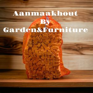 Aanmaakhout in netzak | 25 kilogram aanmaakhoutjes, aanmaak open haard hout in kachel | Garden&Furniture