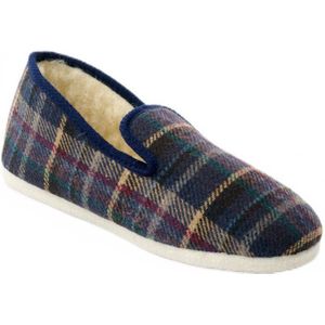 Slippers met gemengde comfortbreedte en vilten zool