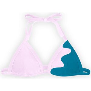 Sea'sons Official - Kleurveranderend - Bikini Top - Teal-Pink - XL