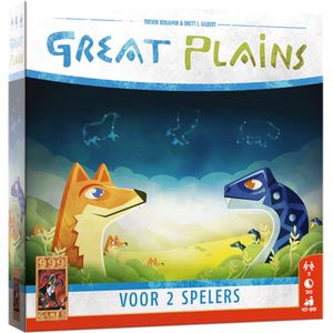 Great Plains - Bordspel voor twee spelers | Strategisch en snel spel | Verover de vlaktes van de prehistorie | 999 Games
