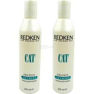 Redken 5th Avenue NYC CAT Protein Shampoo - milde volume + Gloss Hair Care - 2 x 250 ml