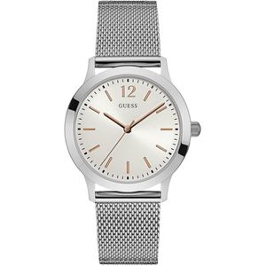 GUESS Watches Heren Horloge W0921G1 - staal - zilverkleurig - Ø 39 mm
