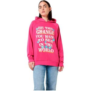 Noisy May Mily Hoodie Roze S Vrouw