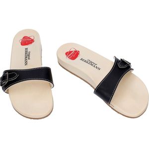 Berkemann -Dames - zwart - slippers & muiltjes - maat 36.5