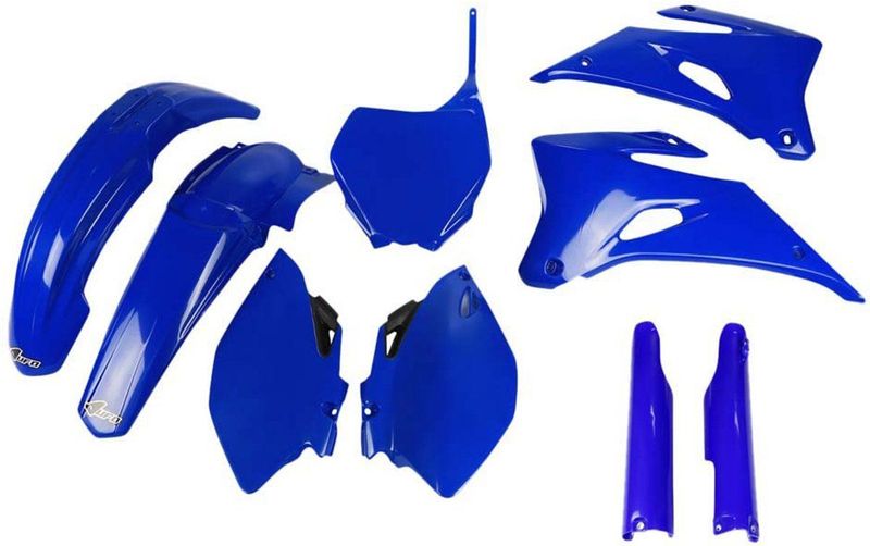 Ufo - YZF 250/450 2008-2009 - Vorkbeschermers & Kunststofset - Blauw
