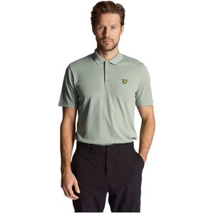 Lyle & Scott Tech Korte Mouw Poloshirt Groen S Man