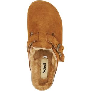 Scholl - Fae New F Suede Sa - Klomp - Cognac
