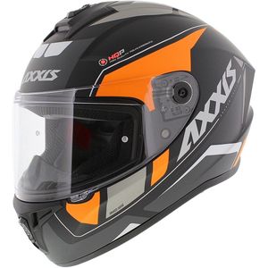 Axxis Draken S helm Wind mat zwart oranje S