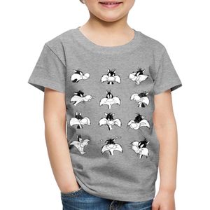 Looney Tunes Sylvester Facial Expressions Premium T Shirt Kinderen