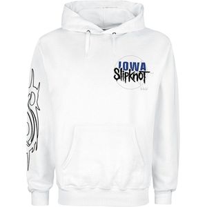 Slipknot Iowa Goat Cover Heren Trui met capuchon - wit - M