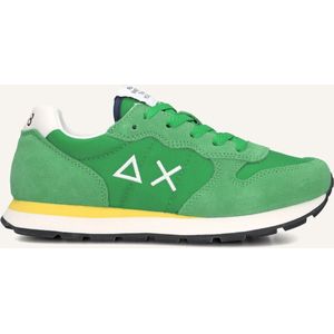 Sun68 Boys Tom Solid Lage sneakers - Jongens - Groen - Maat 25
