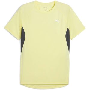 Puma Velocity T-shirt Met Korte Mouwen Geel XL Man