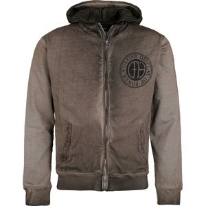 Pantera Vulgar Display Heren Vest met capuchon - bruin - L