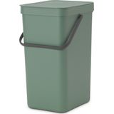 Brabantia Sort & Go Prullenbak - 16 liter - Fir Green