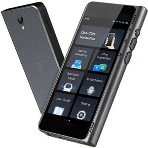 Timekettle Fluentalk T1 (Nieuw 2025) - Vertaalcomputer - Draagbare Spraak, Tekst en Foto Vertaler met AI +Simkaart (Gratis Internet)