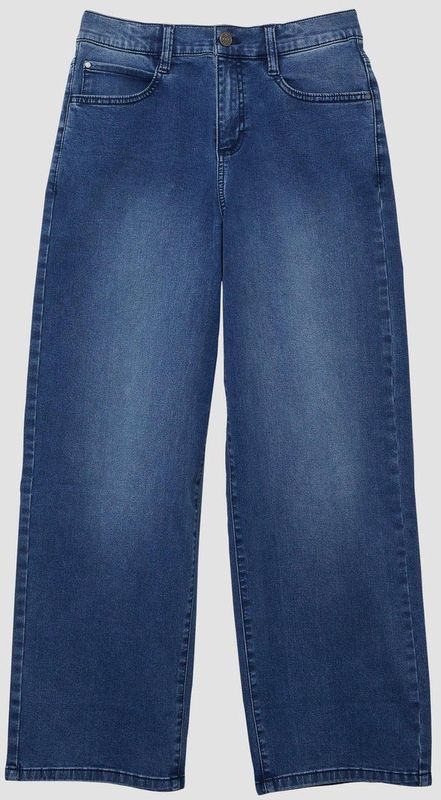 s.Oliver - Baggy Broek - Denim - Relaxed-fit - Five-pocket ontwerp