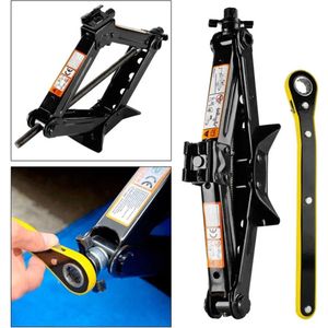 Dutchers® Autokrik - Krik 1.5 Ton - Schaarkrik Met Ratel - 1500KG - Compact En Eenvoudig