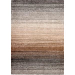 MOMO Rugs Panorama Naturel Multi Vloerkleed - 200x300  - Rechthoek - Laagpolig Tapijt - Industrieel - Beige, Bruin, Zwart