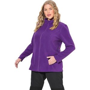 Fleecejacke voor Dames met Opstaande Kraag en Rits