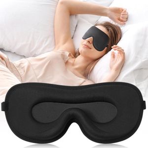 Comfortabel Slaapmasker voor Zijslapers - Zacht en Ademend - 1 stuk - Zwart
