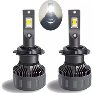 TLVX H7 High Power LED Canbus Autoverlichting - Dimlicht - Grootlicht - Wit licht - 6000K - 12V - 2 stuks