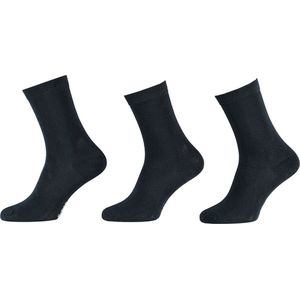 6-Pack Basic Bamboe Sokken 121471000 Van Apollo Unisex - Marine - 39-42