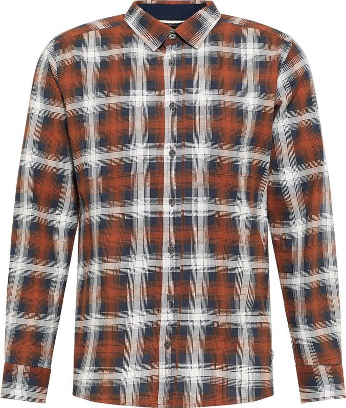 DreiMaster - Overhemd - Koper bruin - Heren