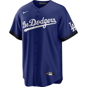 Nike - Mlb Official Replica - T-shirt - Blauw - Korte Mouwen