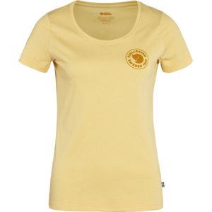 FJALLRAVEN Logo T-shirt W mais yellow - L