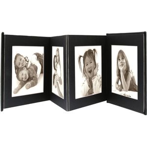 Deknudt Frames A66DC2 8PH - leporello album - zwart - 8x foto 13x18 cm