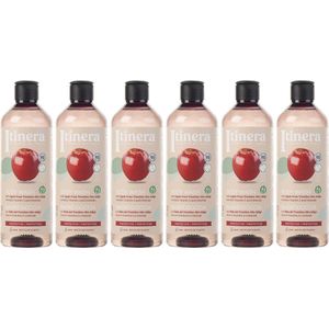 ITINERA - Appel Trentino beschermende douchegel, 95% natuurlijke ingrediënten, 370 ml x6