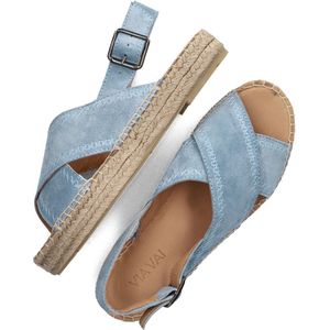 VIA VAI Mondi Sun Sandalen - Dames - Blauw - Maat 36