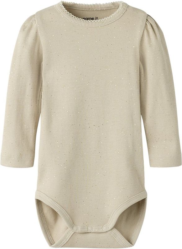 Name It Rosally Romper - Maat 62 - Cement