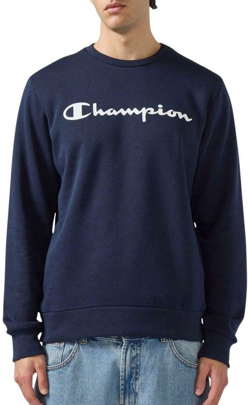 Champion - Authentic Athletic Apparel - Sweatshirt - Navy - Lange Mouw
